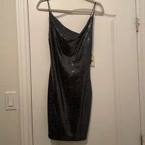 Garage Sequin Cocktail Dress